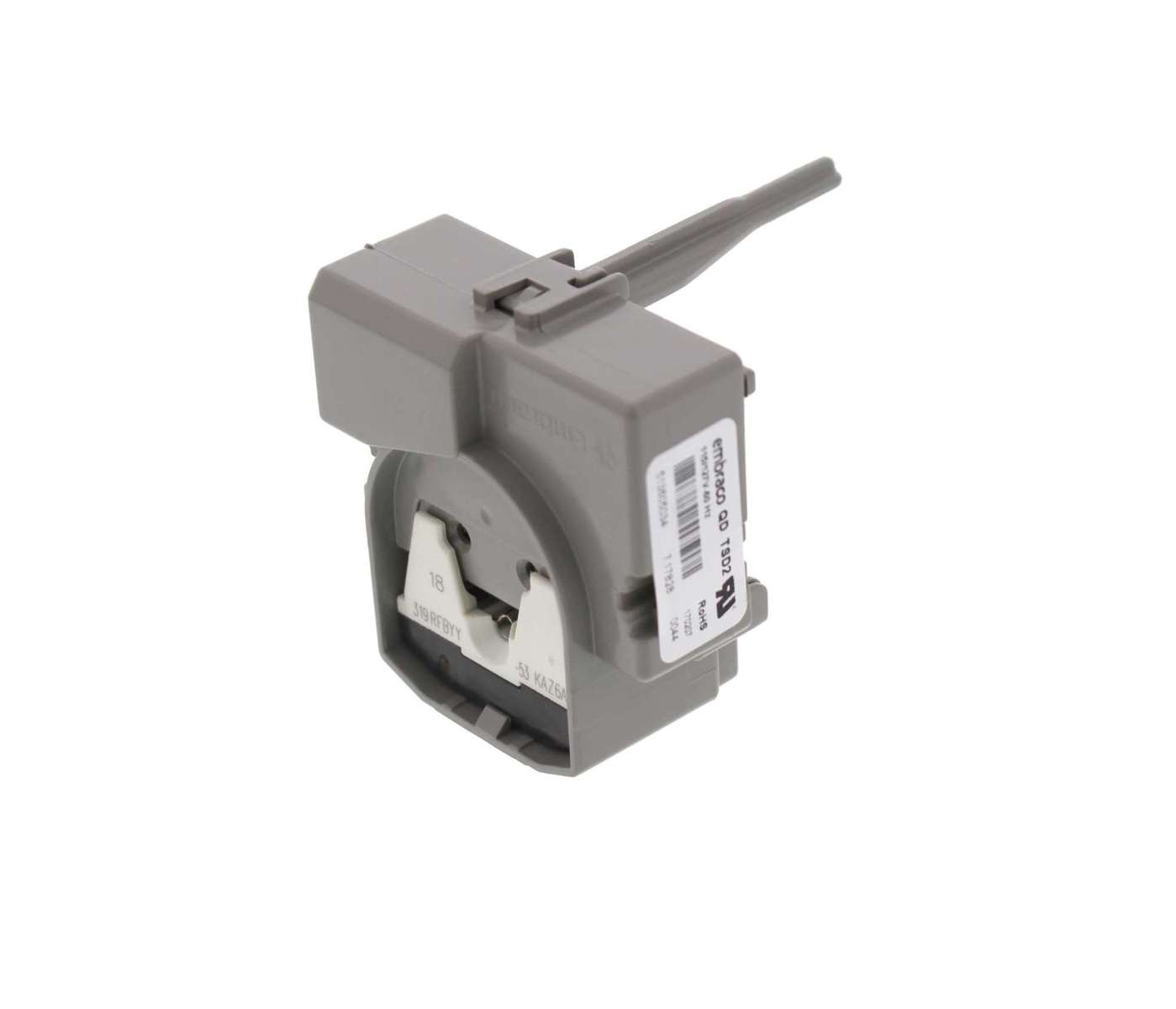WG03F02235 - Genuine OEM GE Refrigerator Overload & Relay Assembly